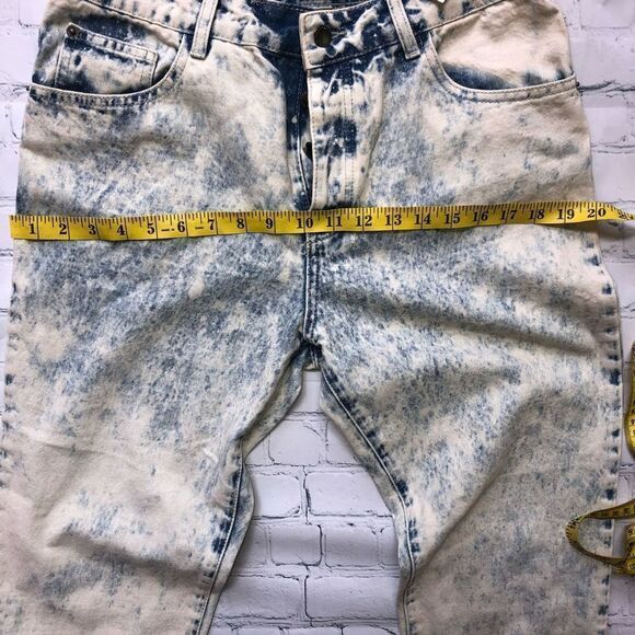 NWT womens size 10 the rockn rev acid wash cropped high waist mom jeans - Picture 6 of 9